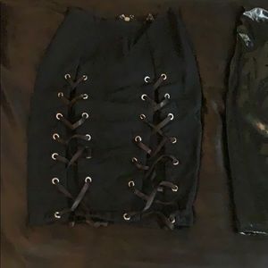 2 black skirts